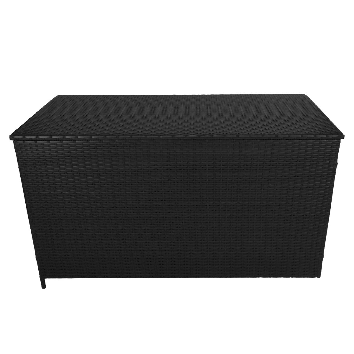 Rattan Cushion Storage Box 582L - Black