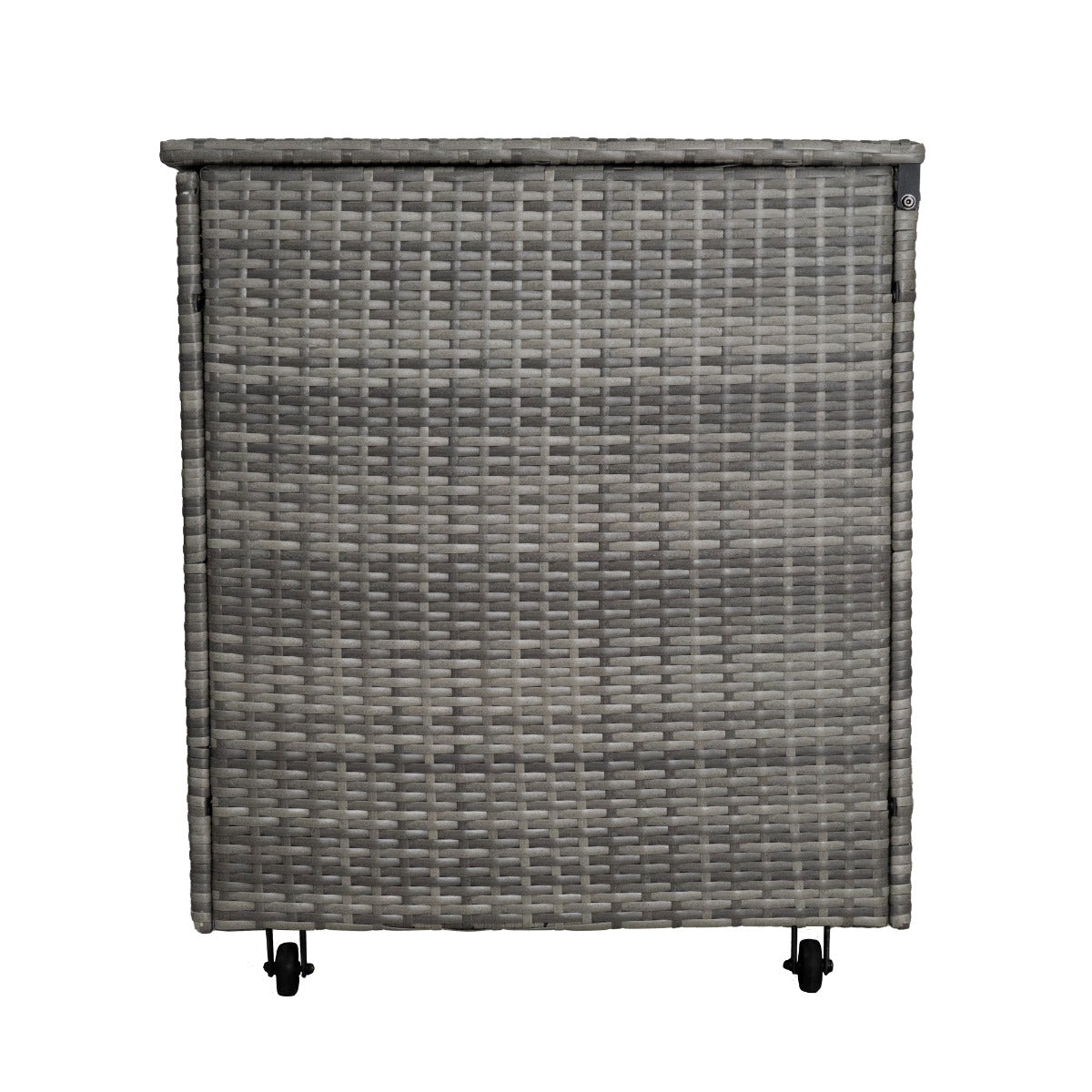 Rattan Cushion Storage Box 582L - Grey