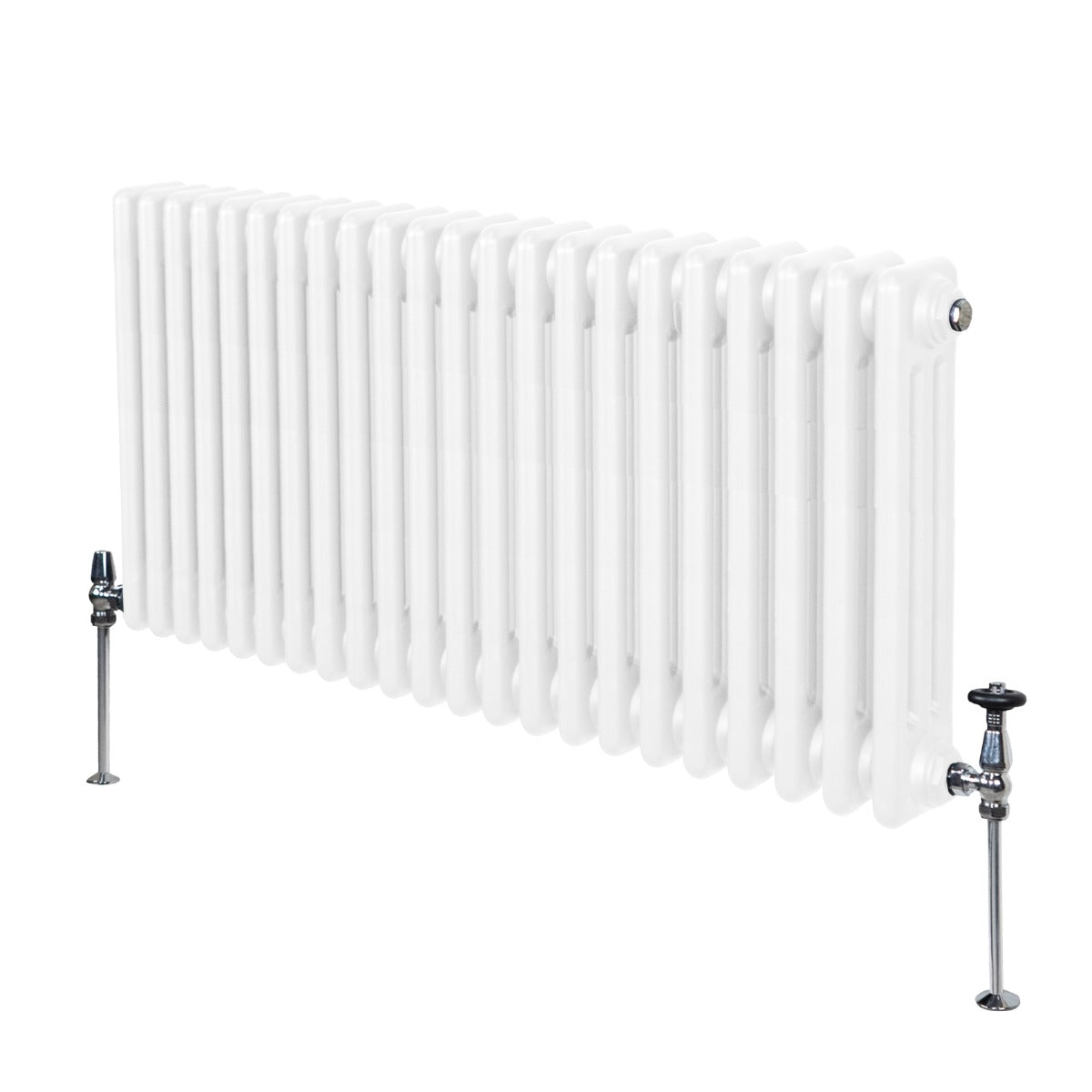 Traditional 3 Column Radiator - 600 x 1012mm - White