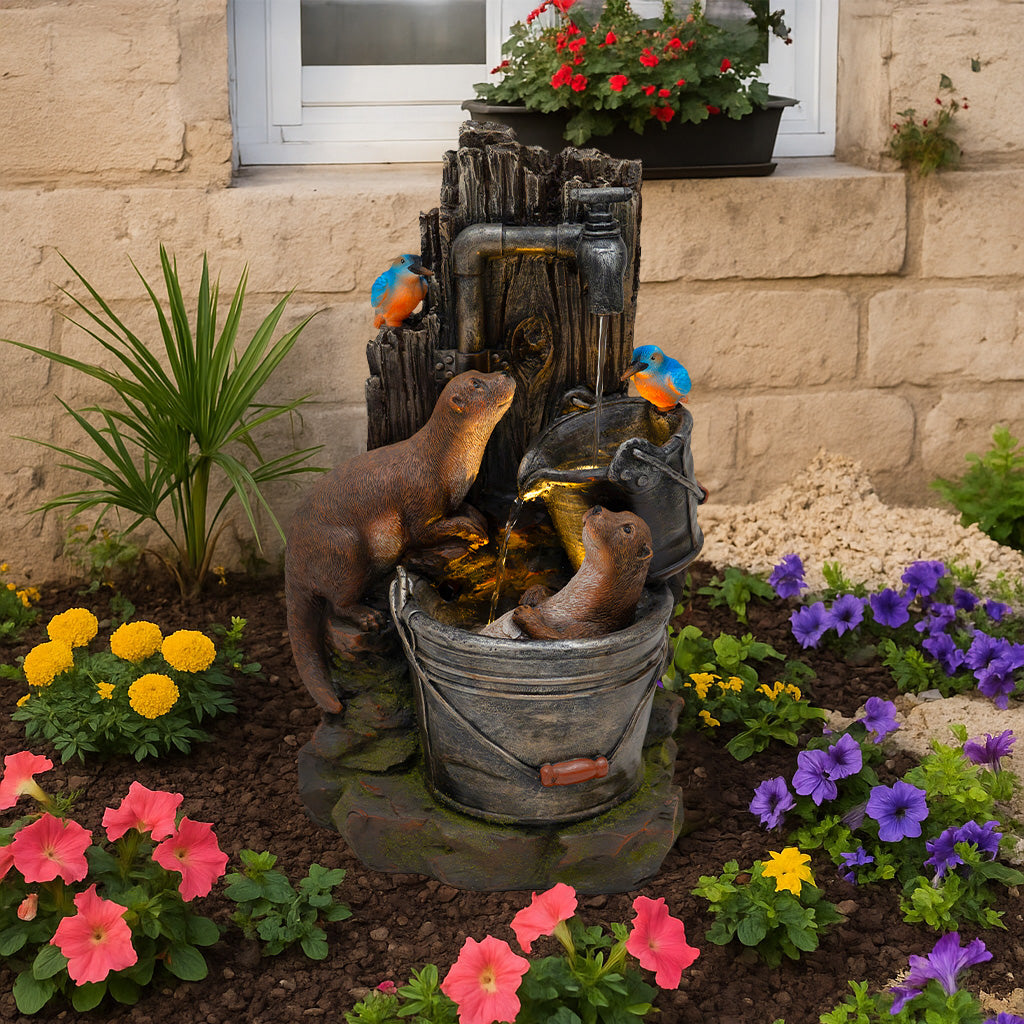 Electric Water Feature - Otter Oasis