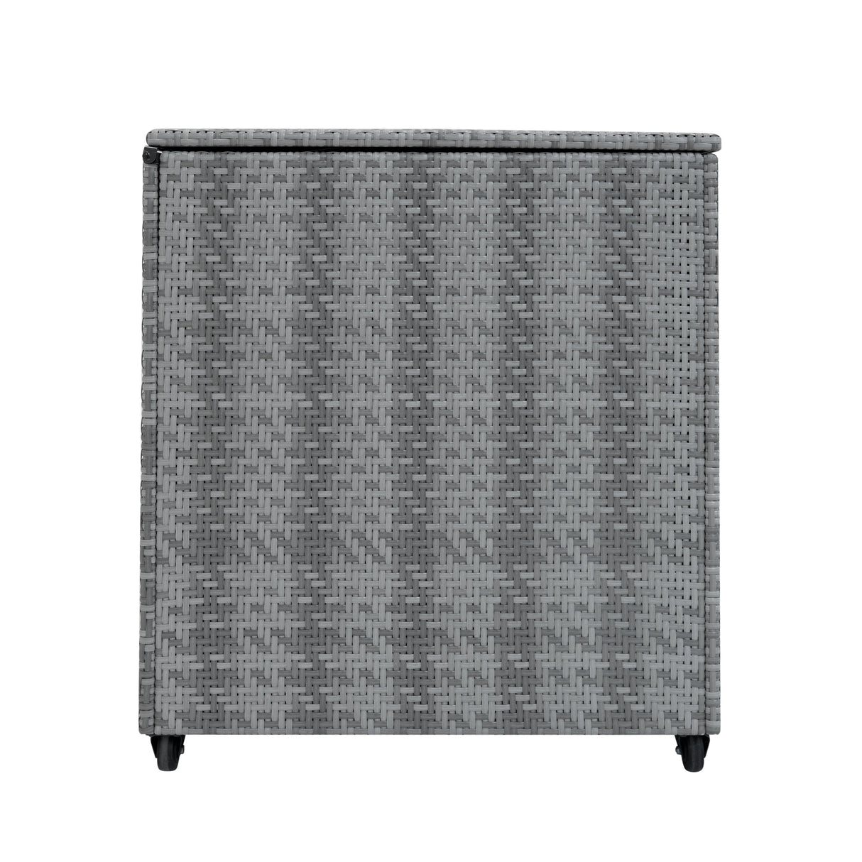 Rattan Cushion Storage Box 700L - Grey