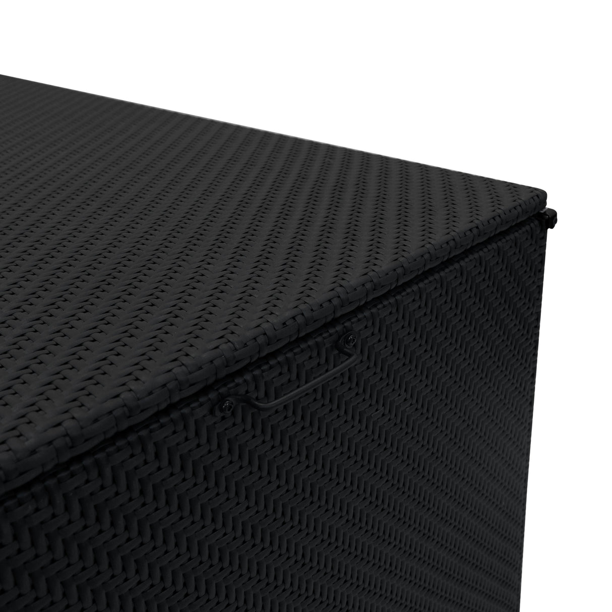 Rattan Cushion Storage Box 996L - Black