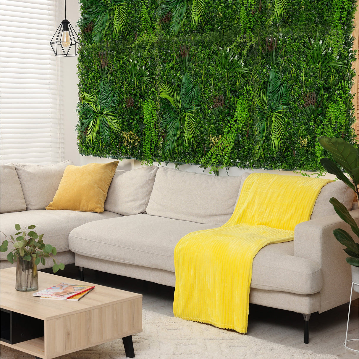 Alina Artificial Wall Tile x 2 - 100cm x 100cm