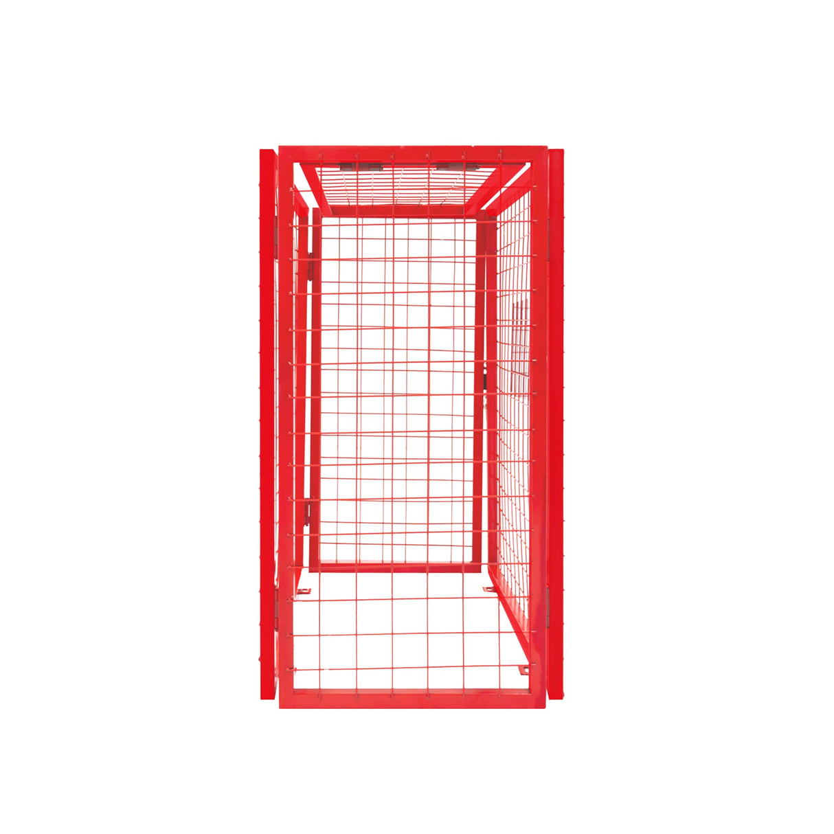 Red Gas Bottle Collapsible Mesh Cage - 100cm x 140cm x 50cm