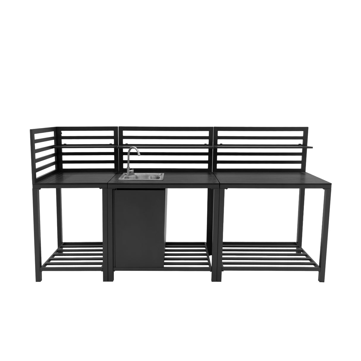 Aluminium Outdoor 3pc Kitchen Set