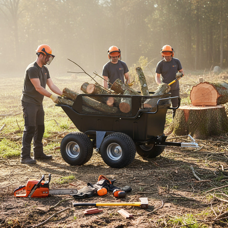 Tipping Trailer – 4 Wheel