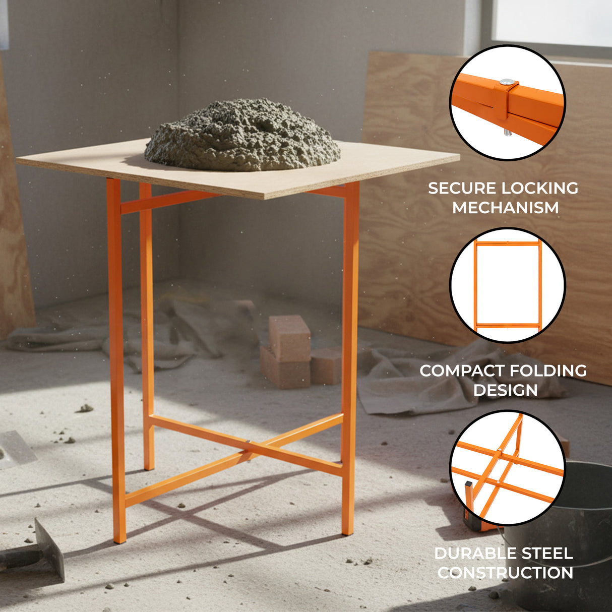Mortar Board Stands x 5 – 750mm High