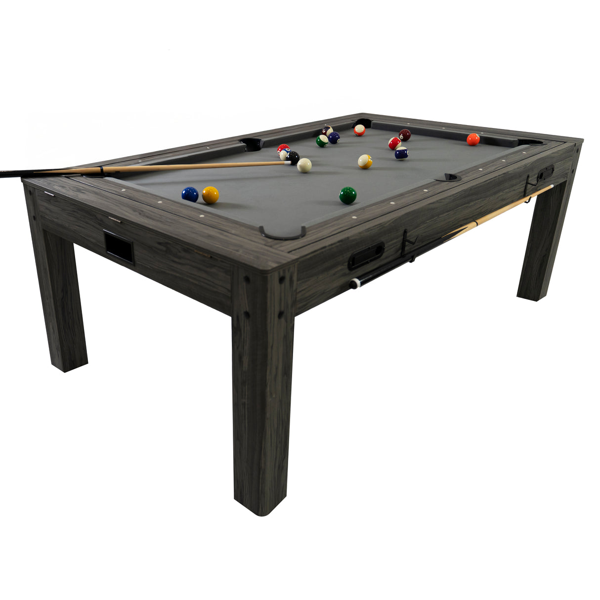 7-In-1 Games Table & Storage Bench - Grey