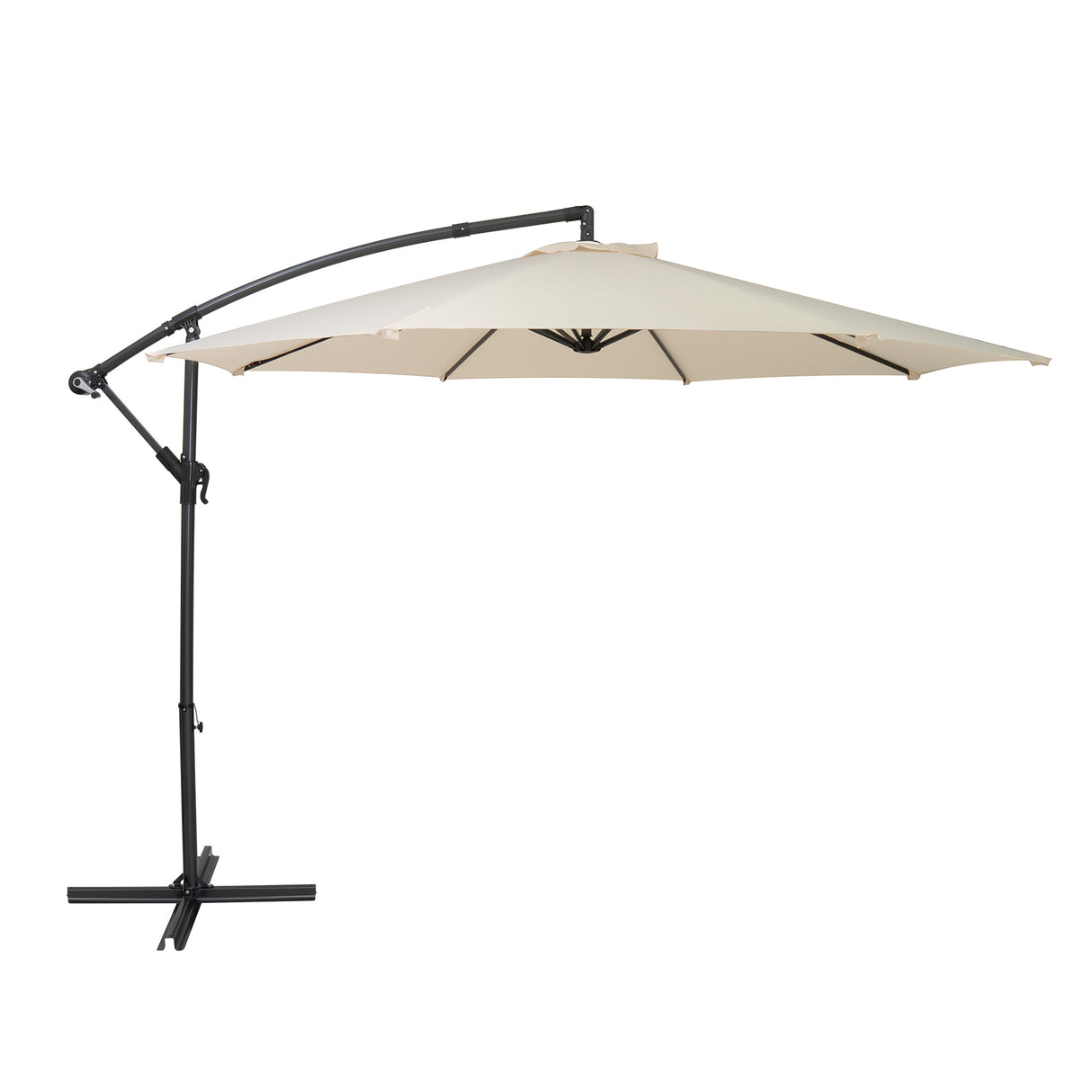 Cantilever Parasol 3m – Cream