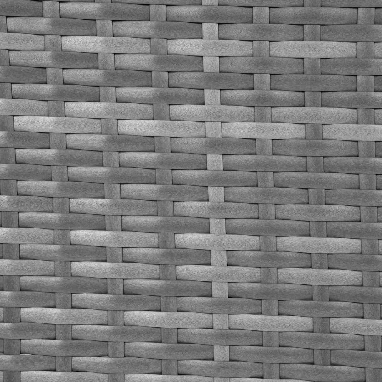 Rattan Cushion Storage Box 996L - Grey
