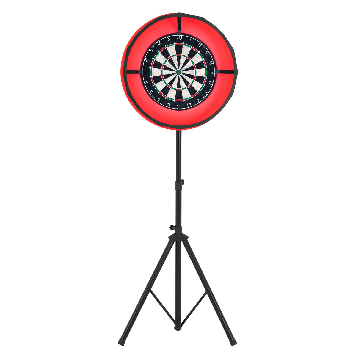 7-In-1 Oak Games Table, Darts Bundle & LED Light