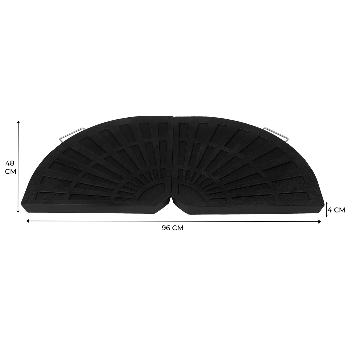 Cantilever Parasol Base – Fan x 2