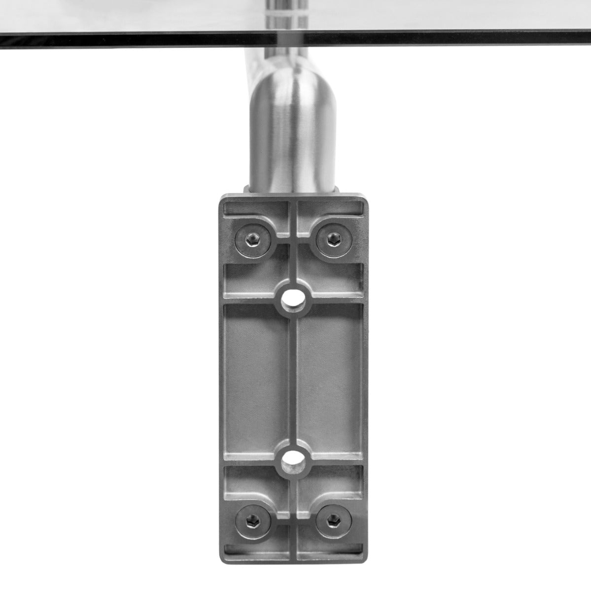 MonsterShop Glass Door Canopy & Brackets, 120cm W, 80cm D