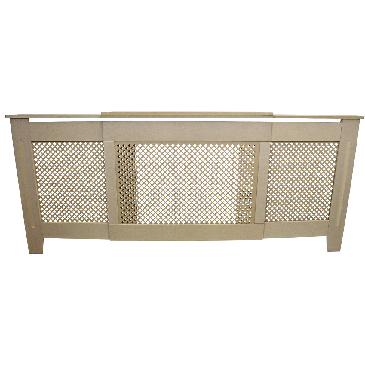 Adjustable Radiator Cover MDF Unfinished 1400mm - 1920mm