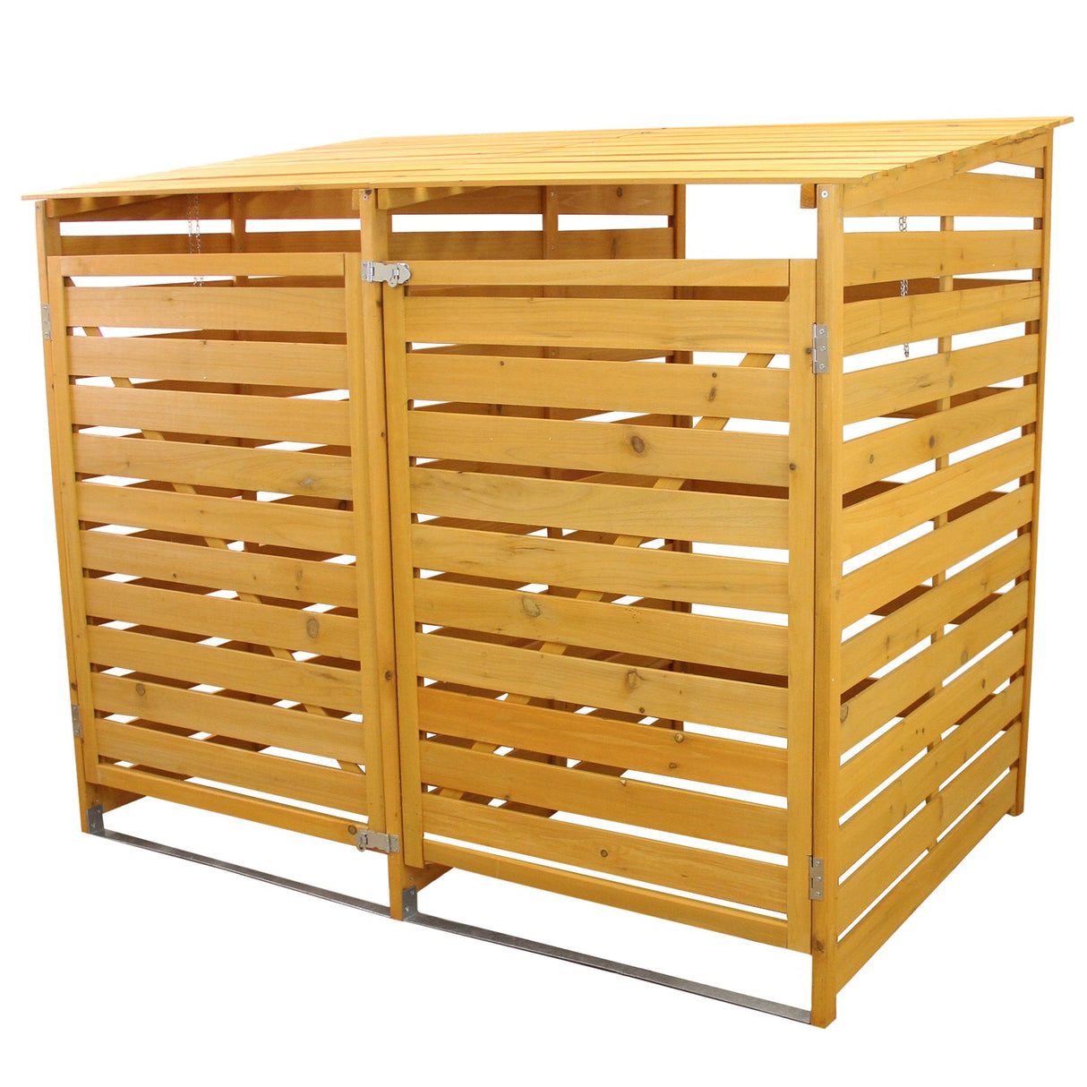 Double Wheelie Bin Storage