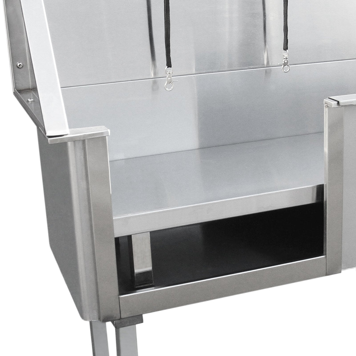 Pet Dog Bath Steel Tub Washing Station 400mm