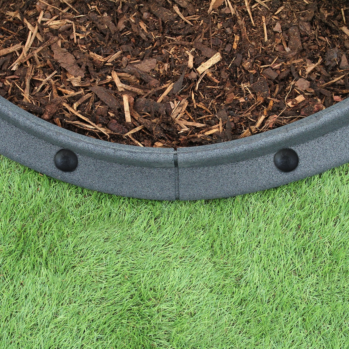 Flexible Lawn Edging Grey 1.2m x 36