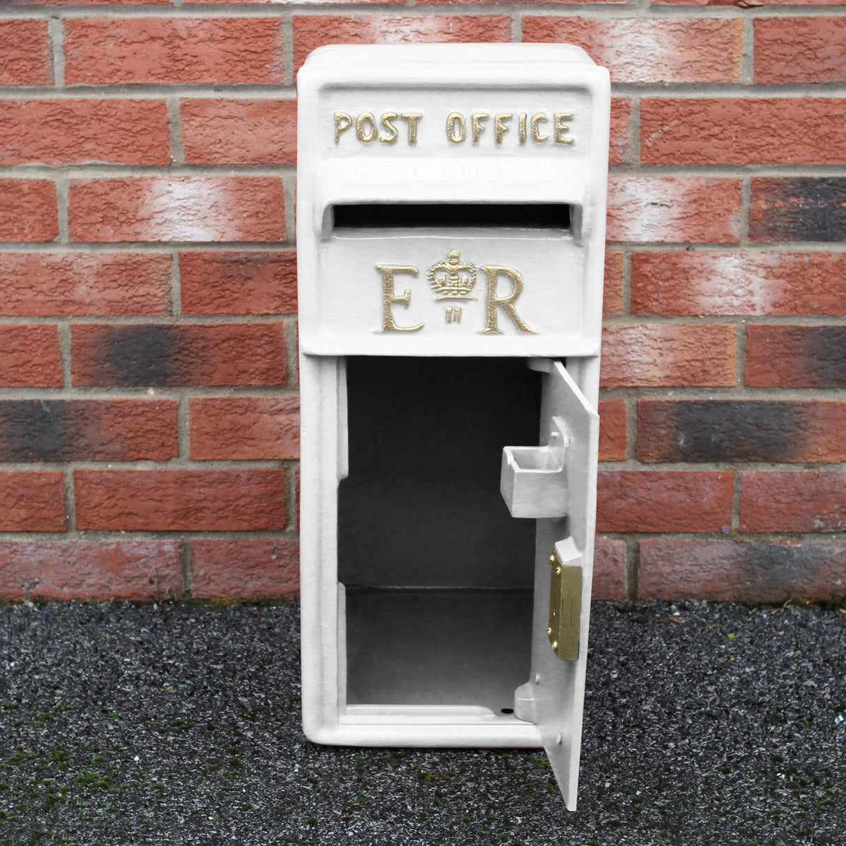 White Royal Mail Post Box