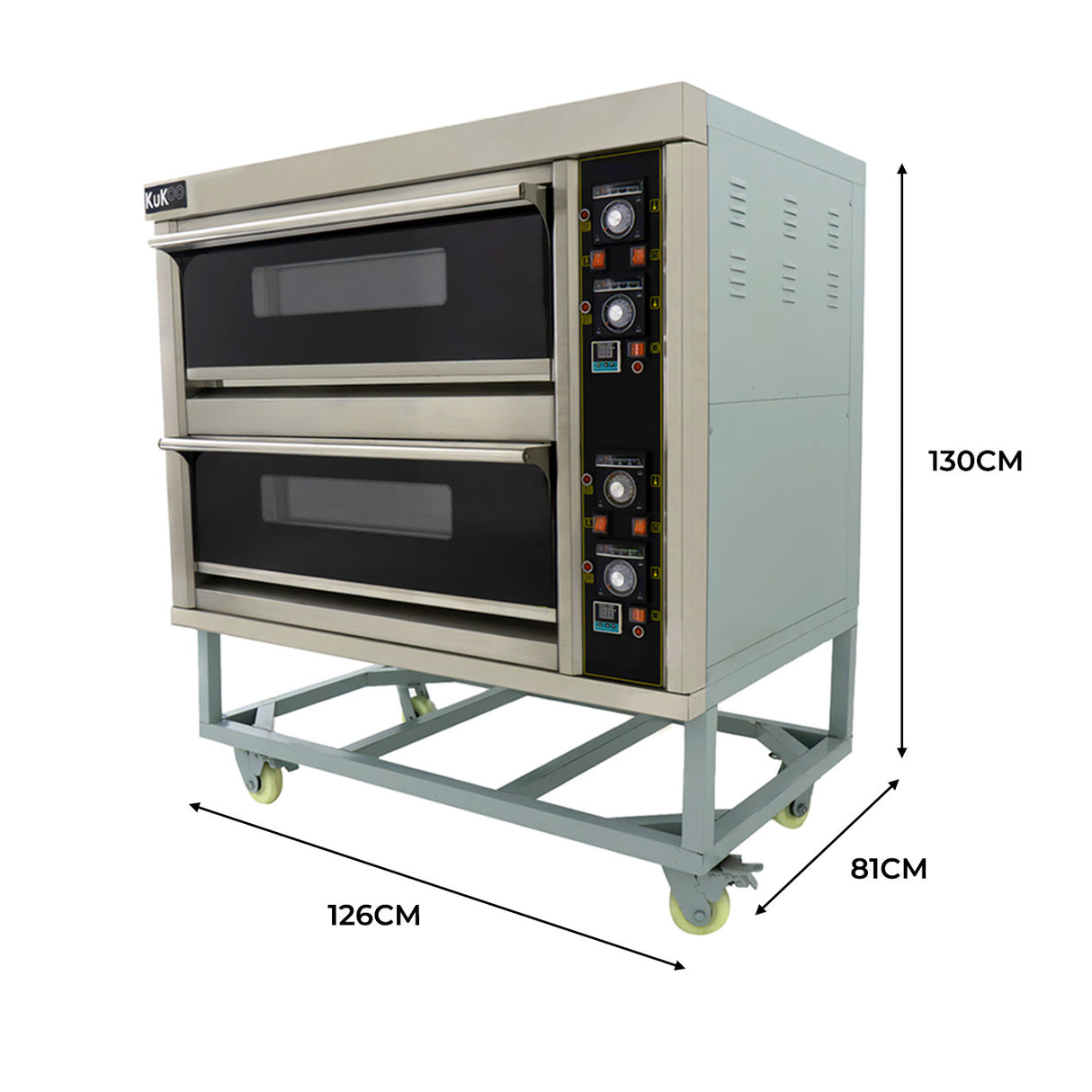 KuKoo Large Commercial Pizza / Baking Oven & Pizza Peel