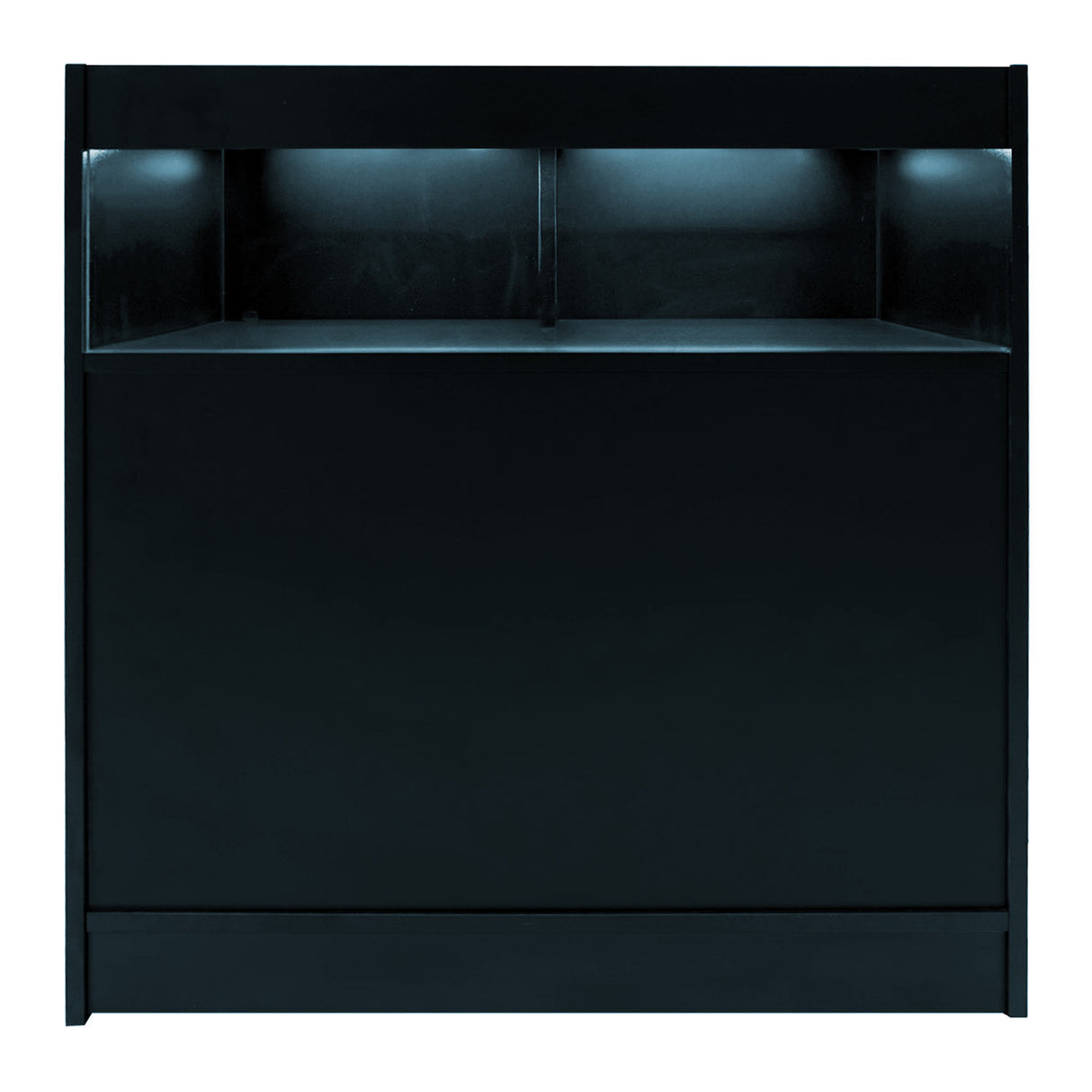 Iris LED Shop Counter Set CM60 & 2 x B900 - Black