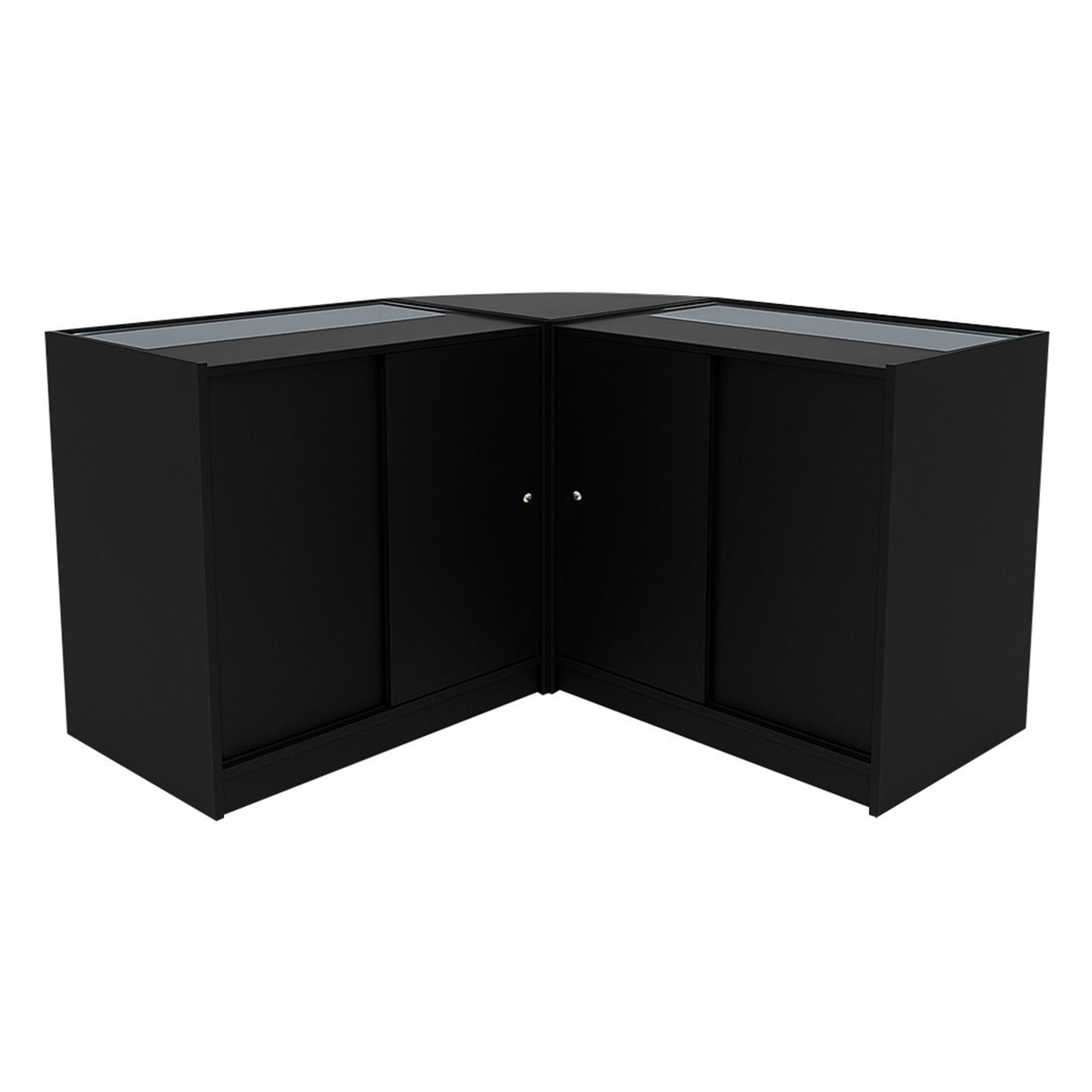 Theseus LED Shop Counter Set LM60 & 2 x B900 - Black