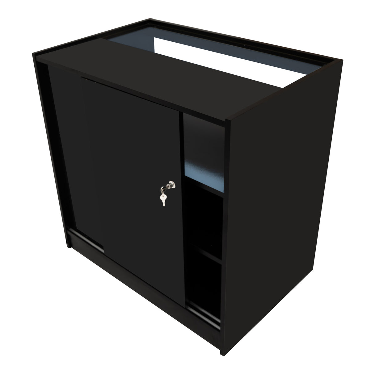 Harmonia LED Shop Counter Set B900, C900 & LM60 - Black