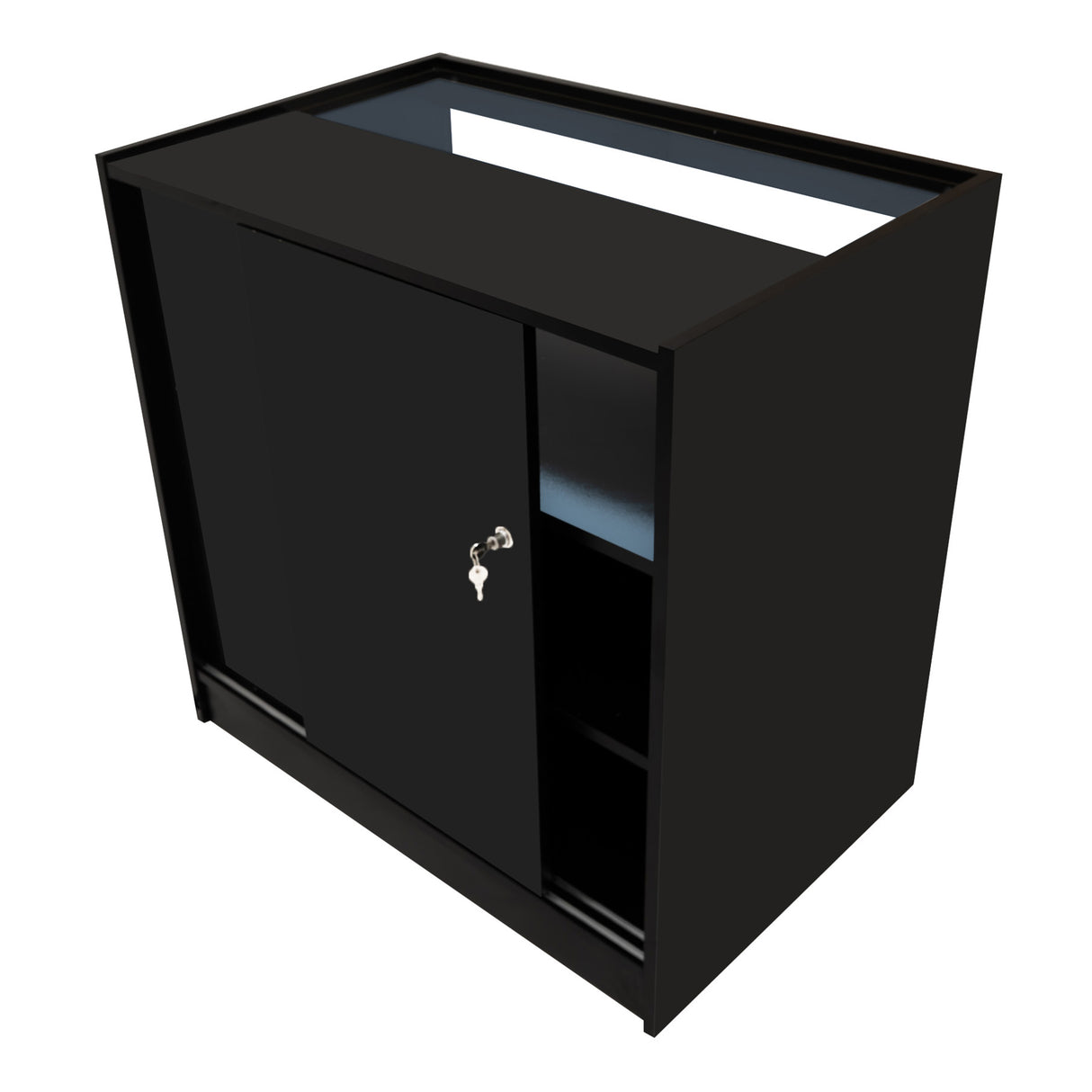 Europa LED Shop Counter Set B900, C900, TB60 & LM60 - Black