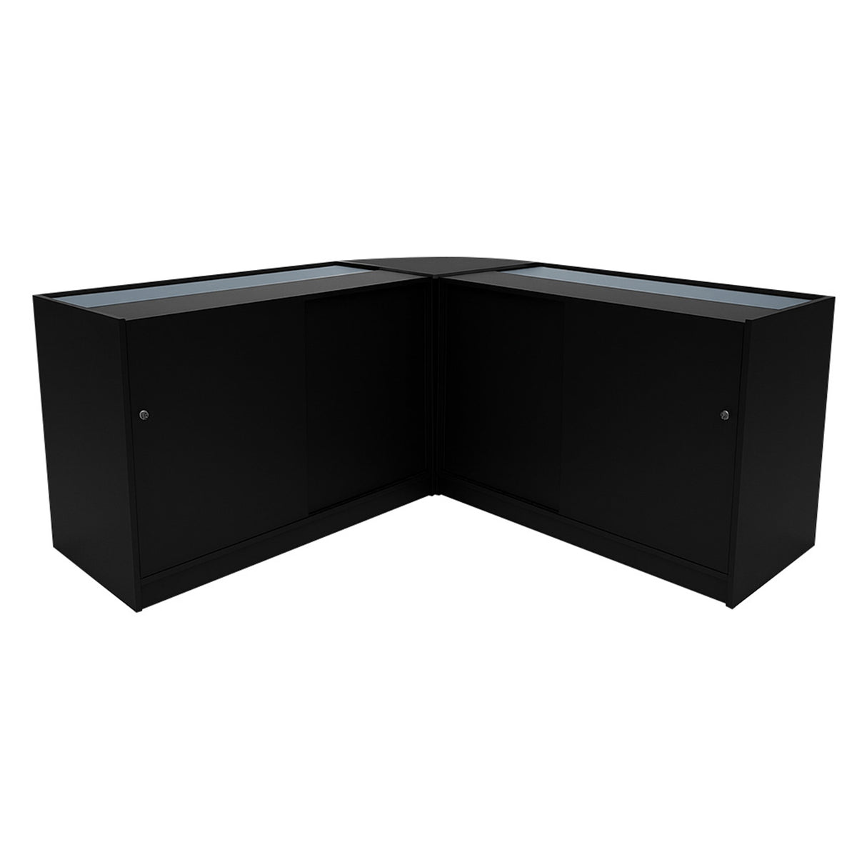 Triton LED Shop Counter Set K1200, B1200 & CM60 - Black