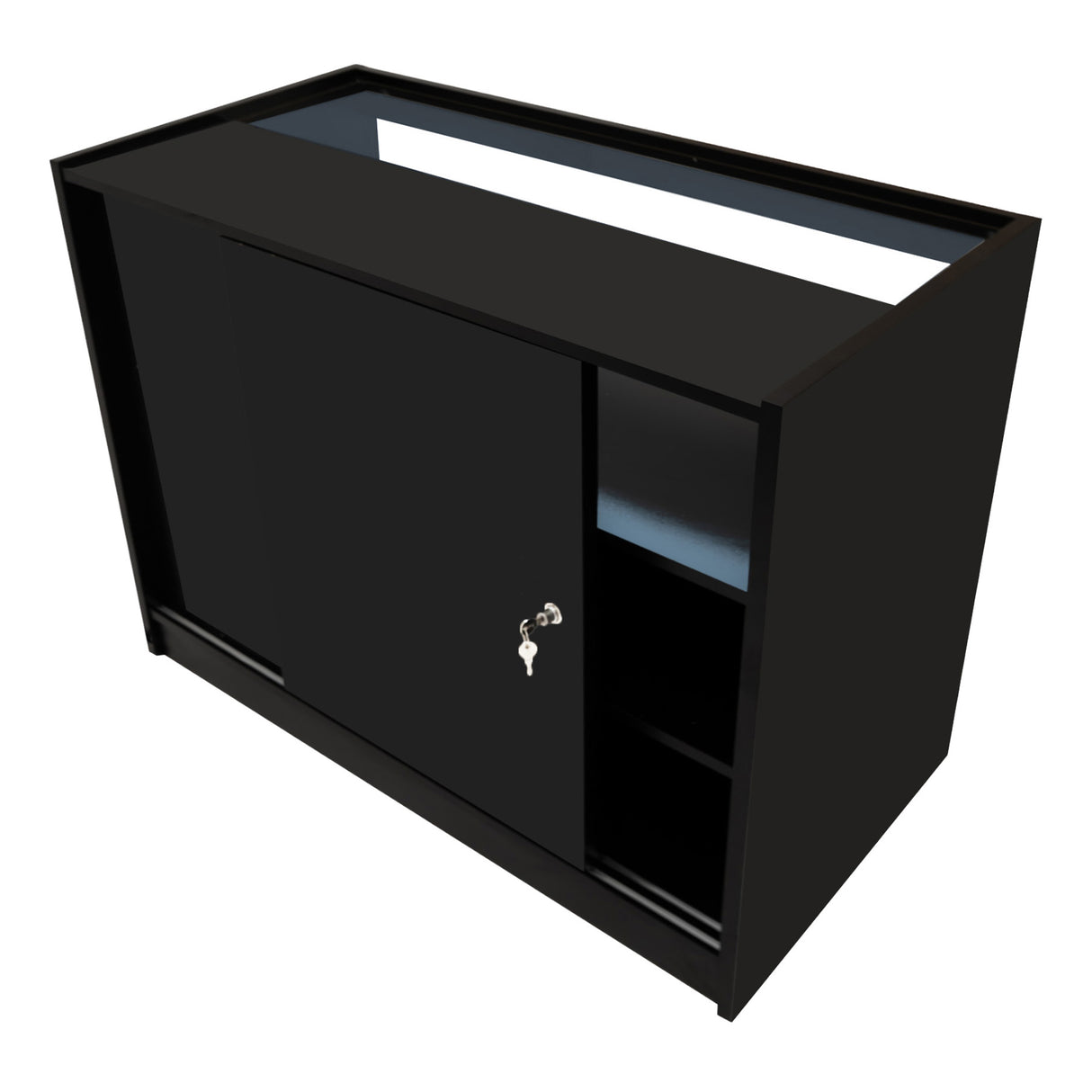Theseus LED Shop Counter Set LM60 & 2 x B1200 - Black