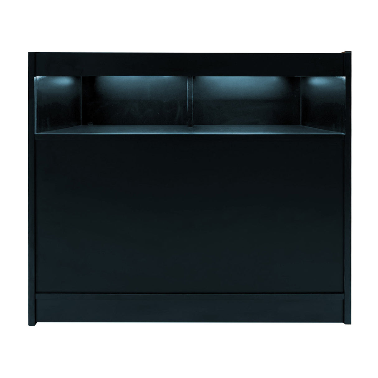 Luna LED Shop Counter Set CM60, TB60 & 2 x B1200 - Black