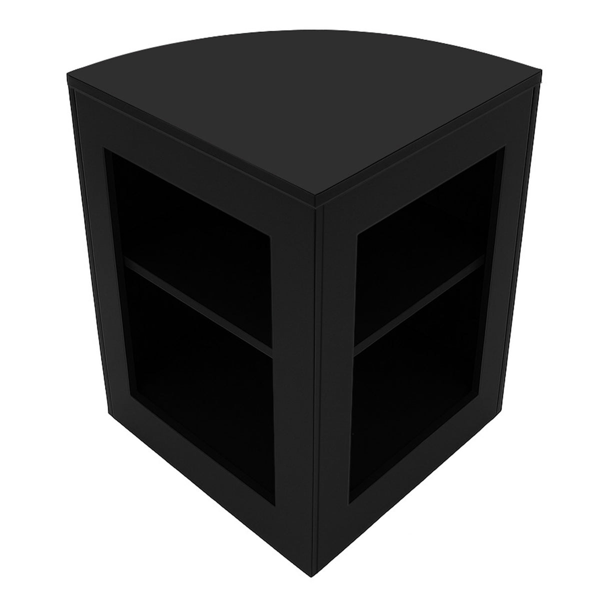 Luna LED Shop Counter Set CM60, TB60 & 2 x B1200 - Black