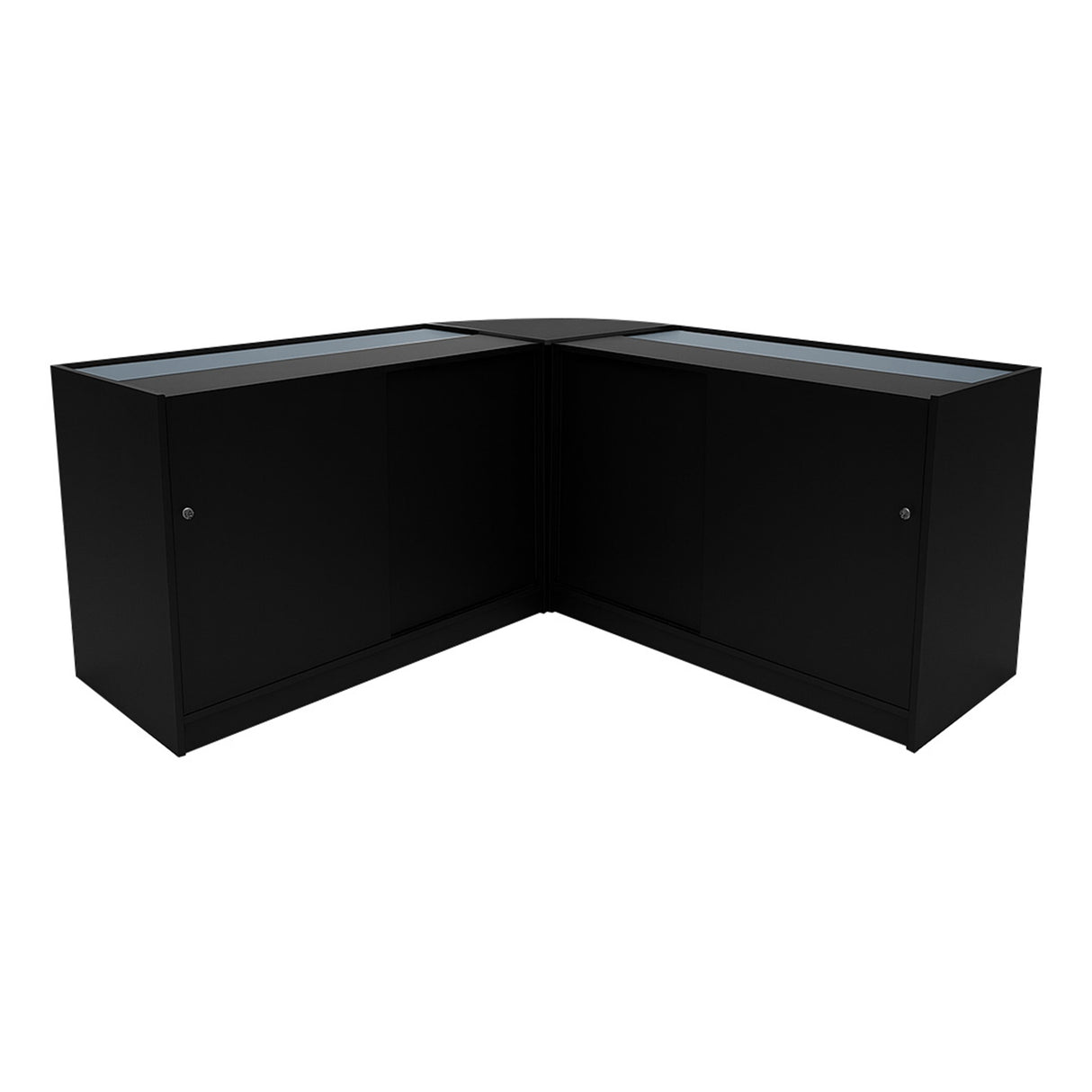 Hera LED Shop Counter Set K1500, C1500 & CM60 - Black