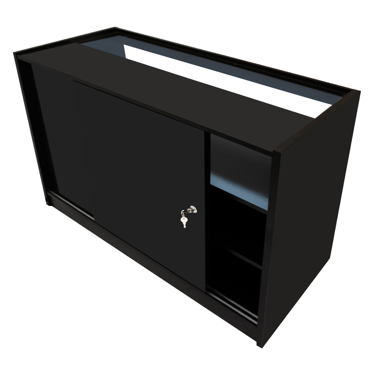 Theseus LED Shop Counter Set LM60 & 2 x B1500 - Black
