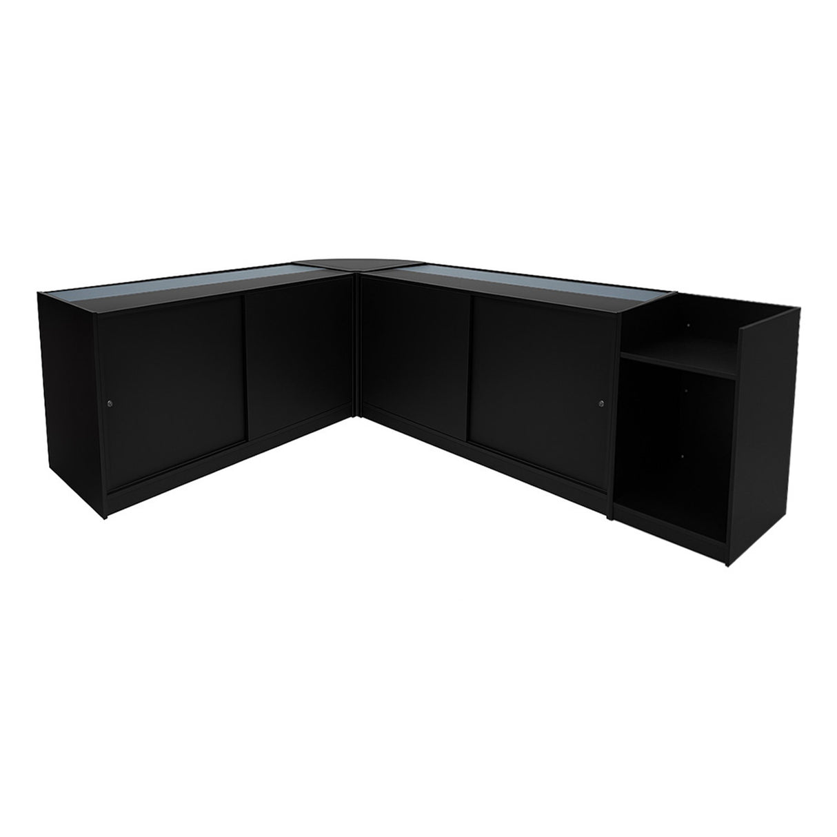 Phoenix LED Shop Counter Set CM60, TB60 & 2 x C1500 - Black