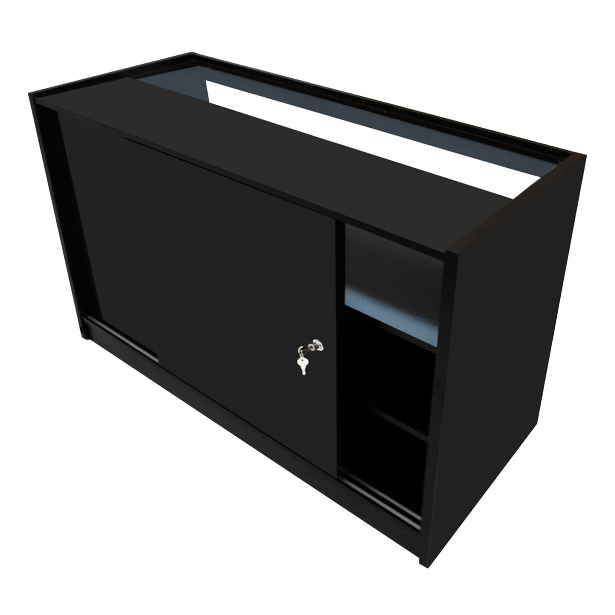 Sagittarius LED Shop Counter Set LM60, TB60 & 2 x B1500 - Black