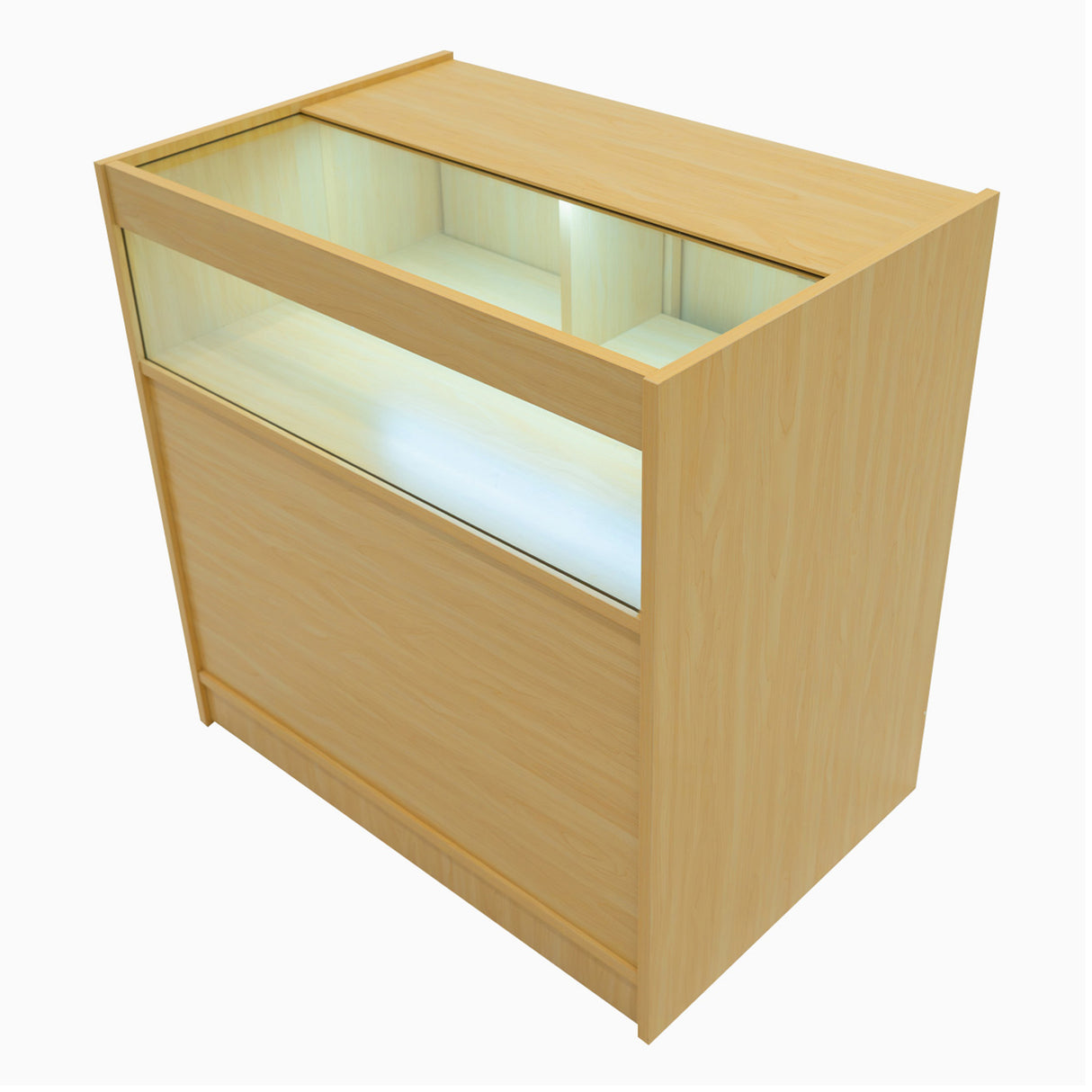 Gravity LED Shop Counter Set B900, C900, TB60 & CM60 - Maple