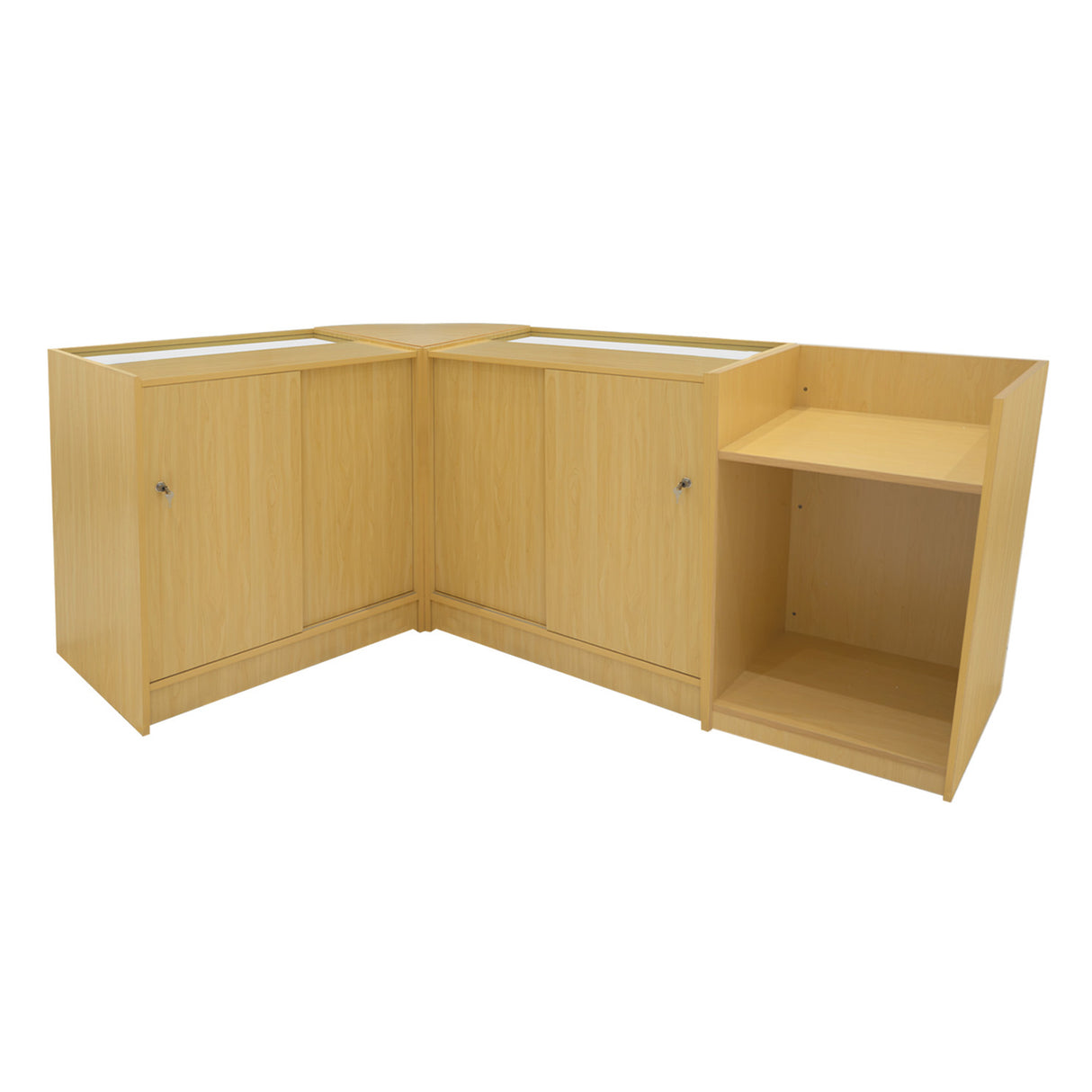 Polaris LED Shop Counter Set K900, B900, TB60 & CM60 - Maple