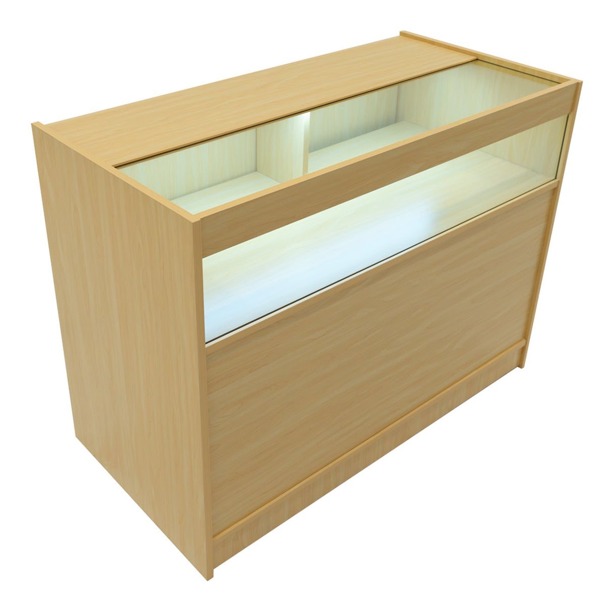 Triton LED Shop Counter Set K1200, B1200 & CM60 - Maple
