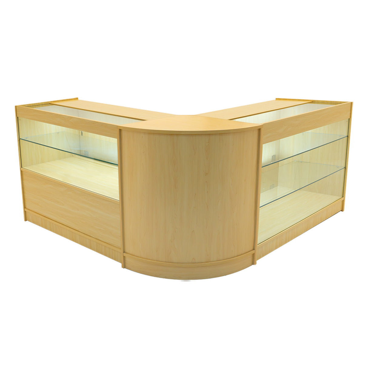 Hera LED Shop Counter Set K1200, C1200 & CM60 - Maple