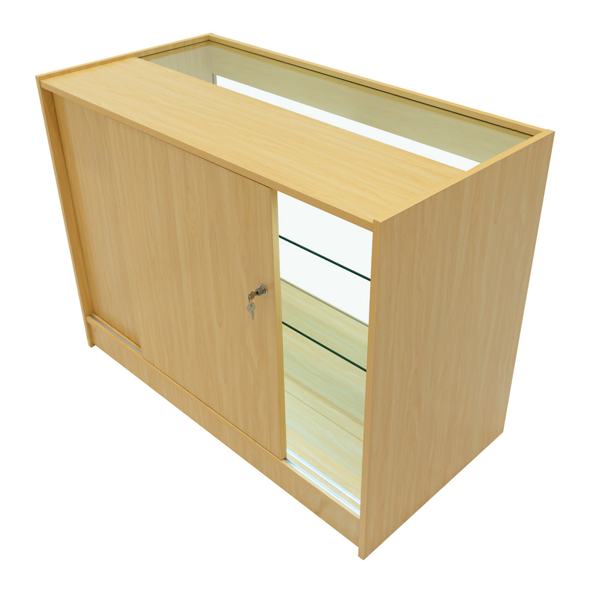 Vega LED Shop Counter Set K1200, C1200, TB60 & CM60 - Maple