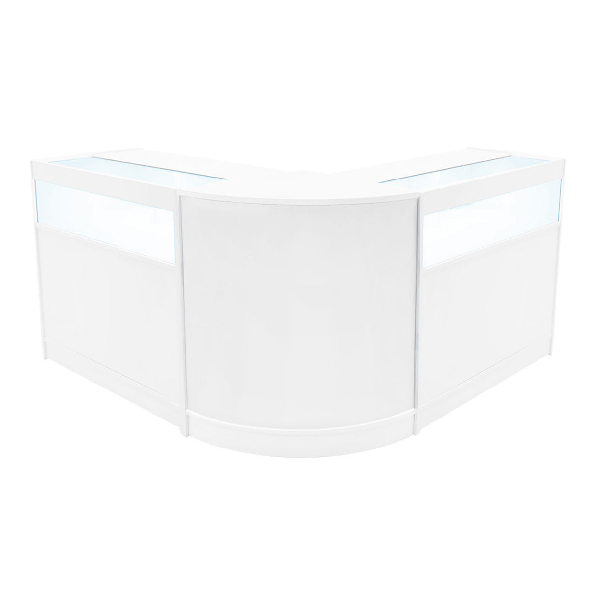 Iris LED Shop Counter Set CM60 & 2 x B900 - White