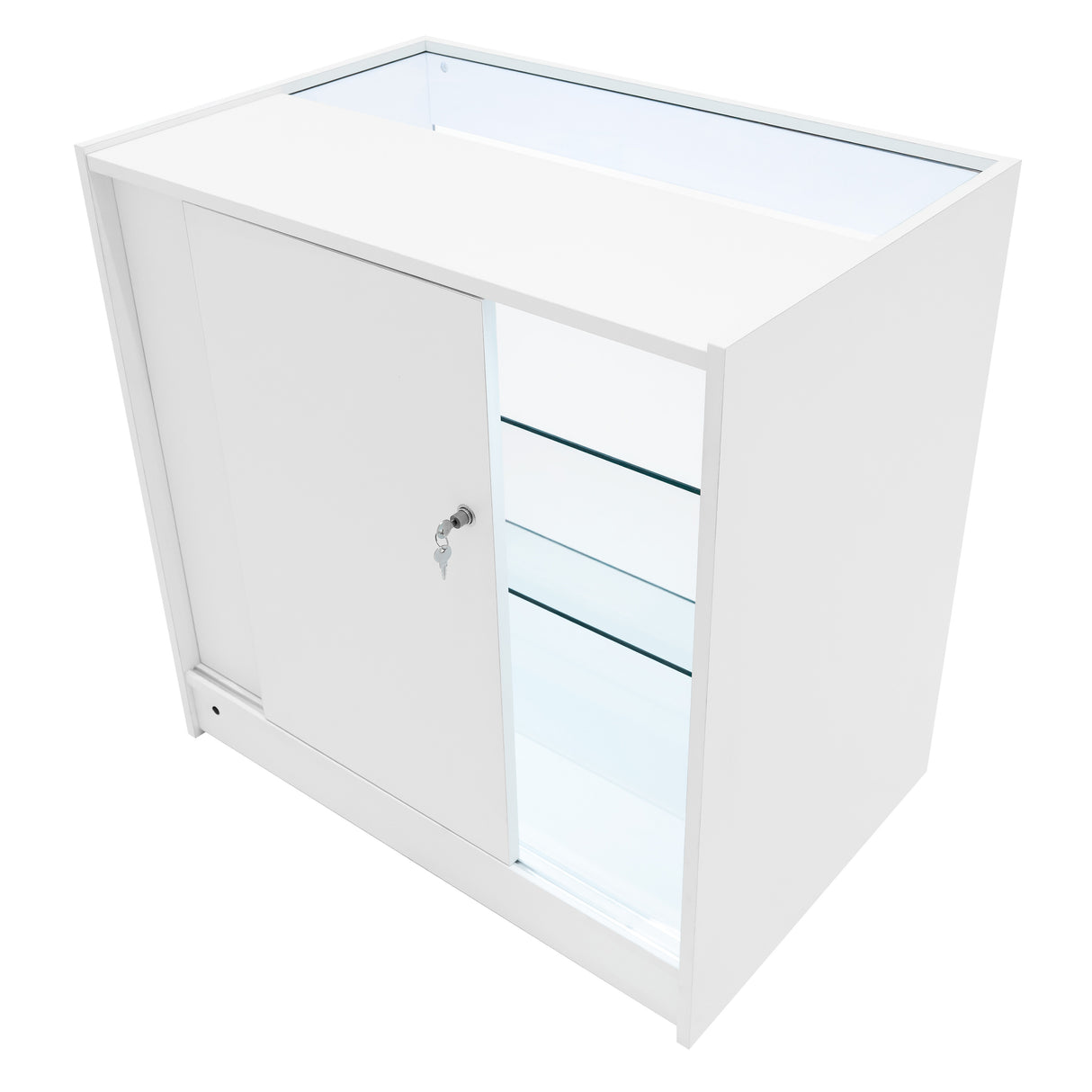 Hera LED Shop Counter Set K900, C900 & CM60 - White