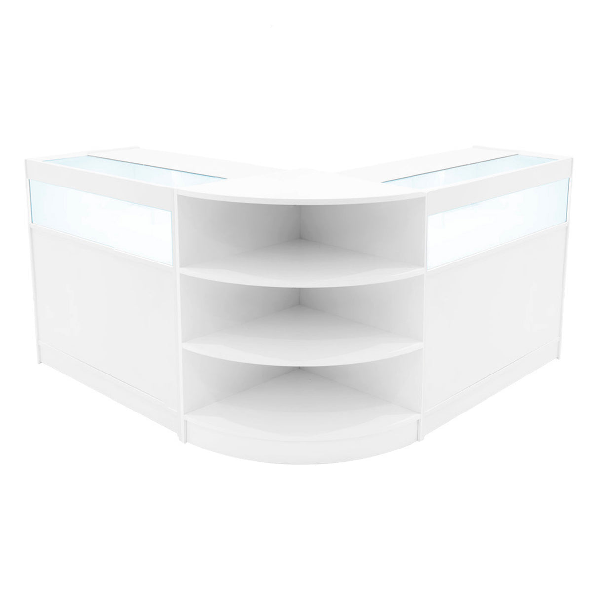 Theseus LED Shop Counter Set LM60 & 2 x B900 - White