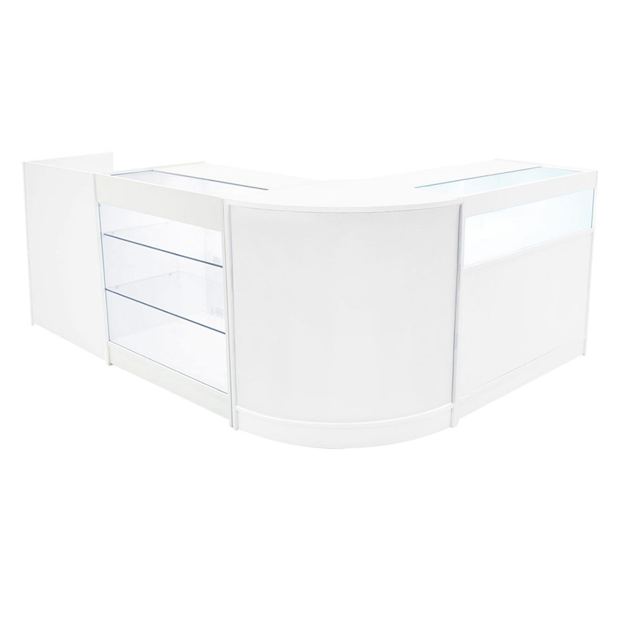 Polaris LED Shop Counter Set K900, B900, TB60 & CM60 - White