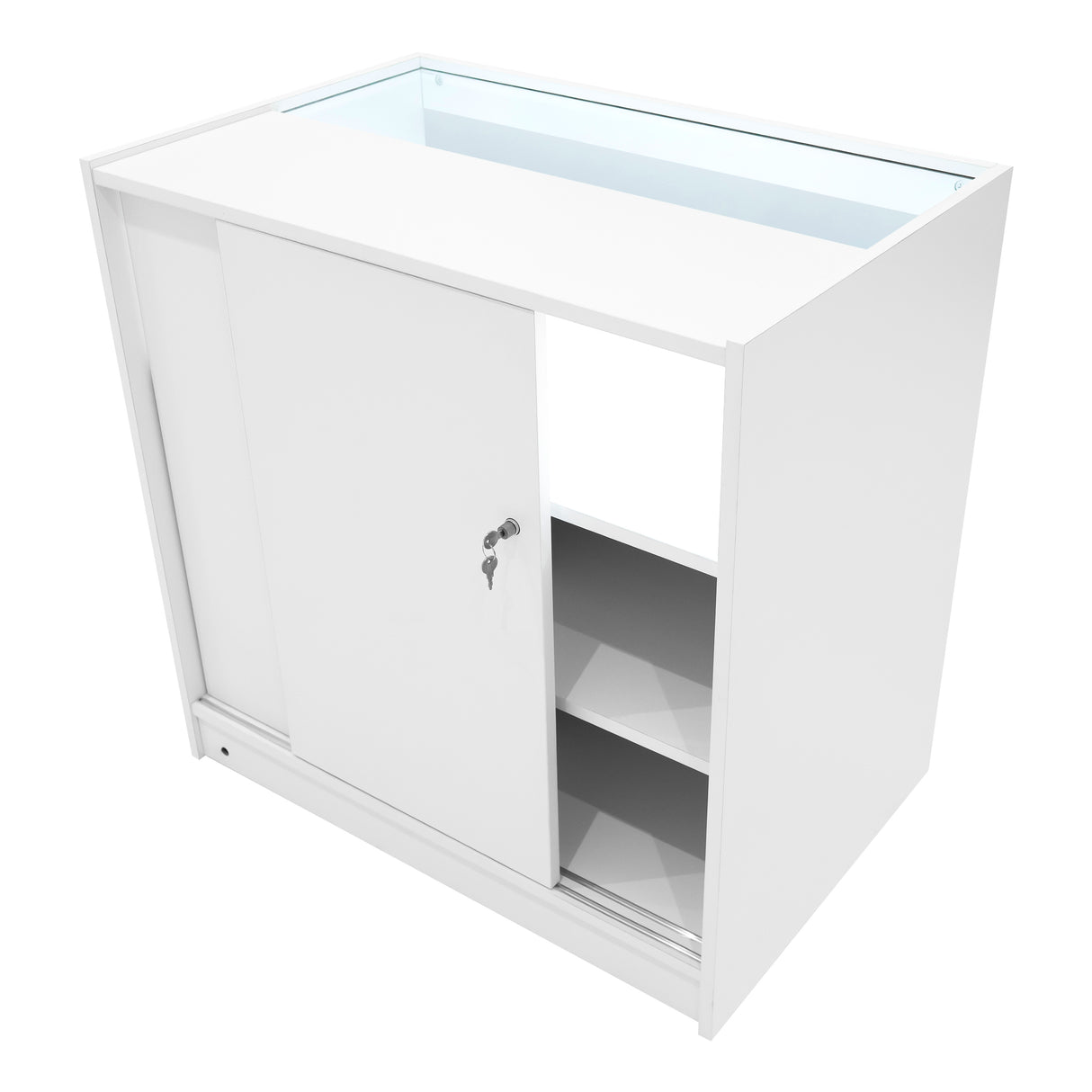 Sagittarius LED Shop Counter Set LM60, TB60 & 2 x B900 - White