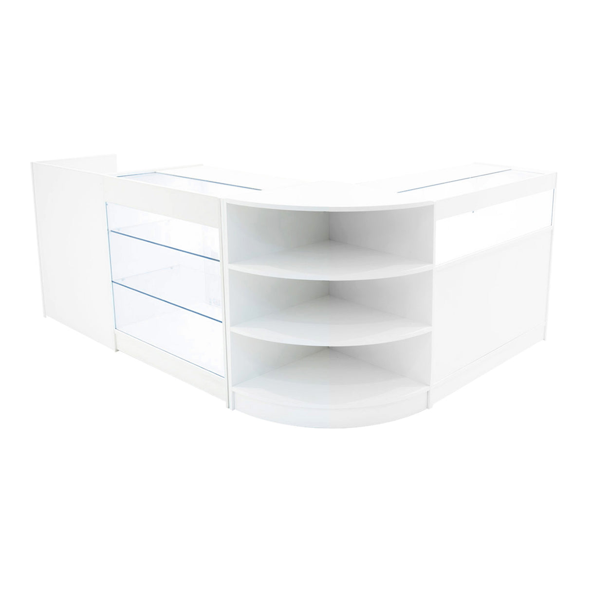 Hyperion LED Shop Counter Set K900, B900, TB60 & LM60 - White