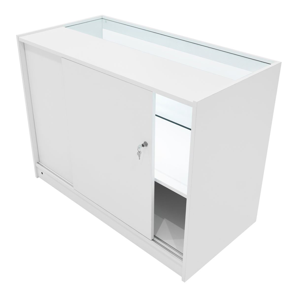 Selene LED Shop Counter Set CM60 & 2 x C1200 - White
