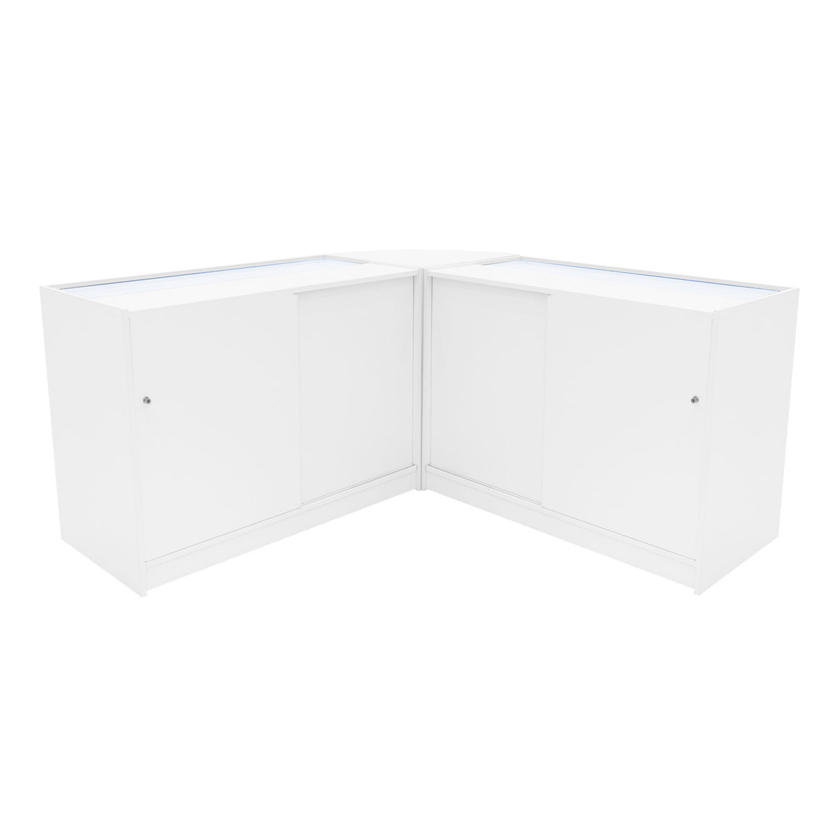 Selene LED Shop Counter Set CM60 & 2 x C1200 - White
