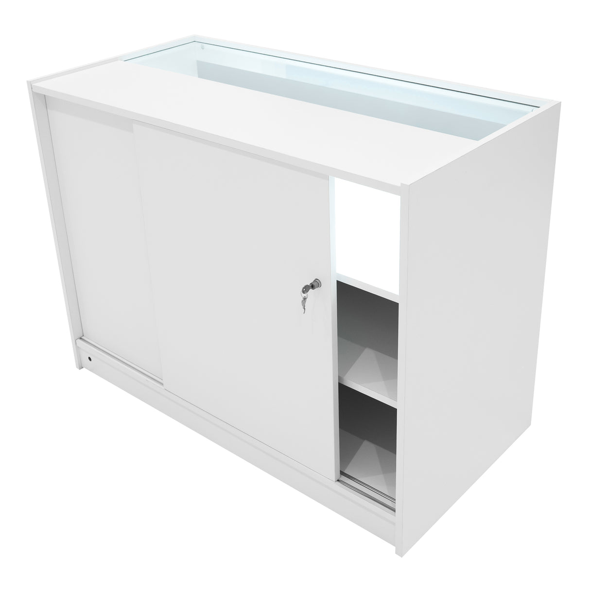 Triton LED Shop Counter Set K1200, B1200 & CM60 - White
