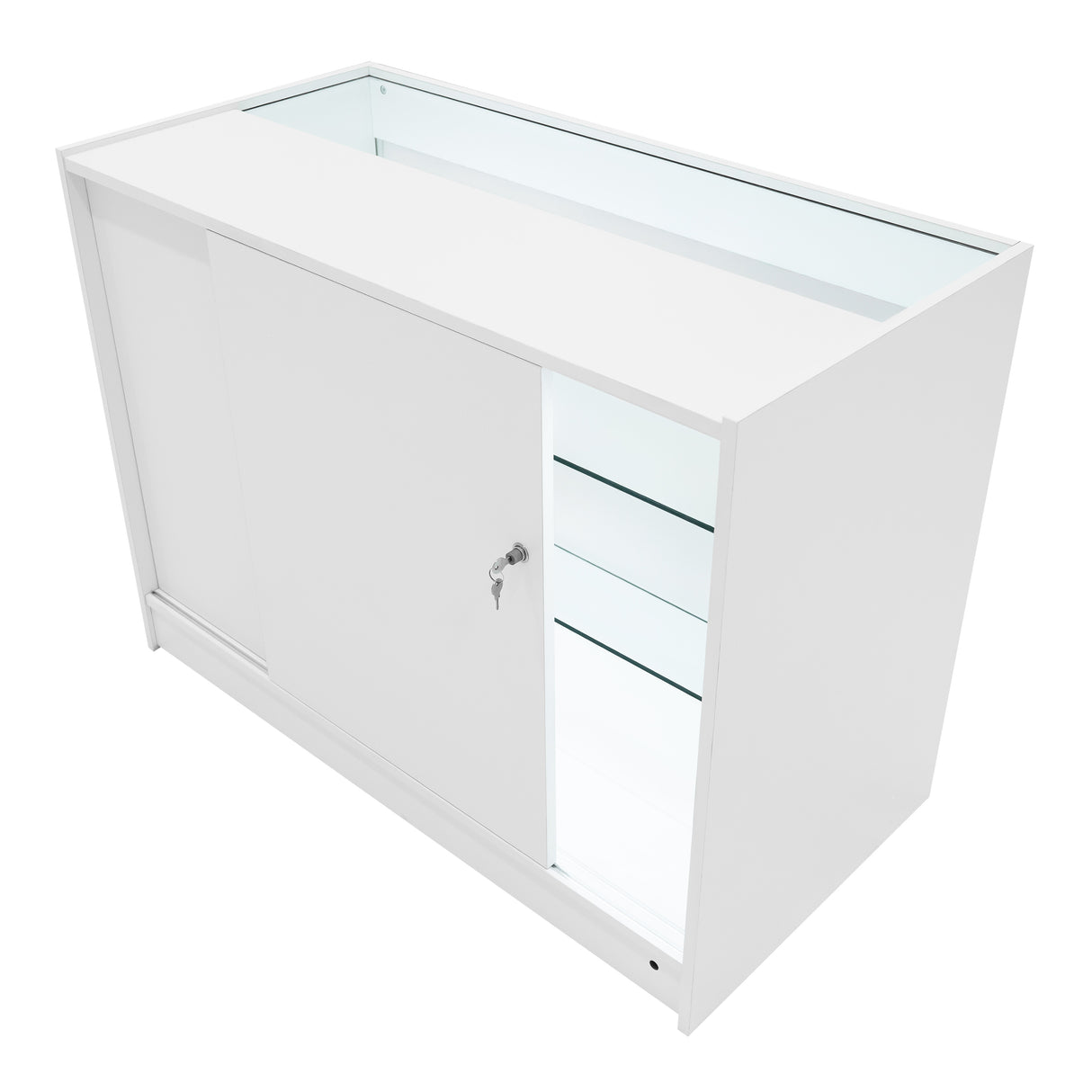 Hera LED Shop Counter Set K1200, C1200 & CM60 - White